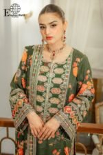 Aneelas - Embroidered Digital Printed Lawn | 3-Piece Unstitched Suit | Designer Lawn collection | SHF0174 - Image 2