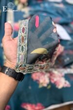 Aneela's - Embroidered Digital Printed Lawn | 3-Piece Unstitched Suit | Designer lawn collection | WPR-23-B - Image 4