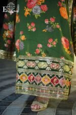 Aneelas - Embroidered Digital Printed Lawn | 3-Piece Unstitched Suit | Designer Lawn collection | SHF0174 - Image 4