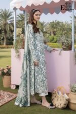 CRIMSON - Chikankari Sequenced Embroidered Lawn | 3-Piece Unstitched Suit | Semi Formal Lawn | ASP-24-06 - Image 2