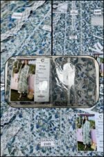 CRIMSON - Chikankari Sequenced Embroidered Lawn | 3-Piece Unstitched Suit | Semi Formal Lawn | ASP-24-06 - Image 6