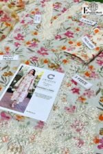 CRIMSON - Chikankari Sequenced Embroidered Lawn | 3-Piece Unstitched Suit | Semi Formal Lawn | ASP-24-05 - Image 3