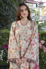 CRIMSON - Chikankari Sequenced Embroidered Lawn | 3-Piece Unstitched Suit | Semi Formal Lawn | ASP-24-05 - Image 2