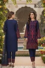 Fashion World- Wedding Embroidered Collection Unstitched 3 Piece Suit | D#25 - Image 2