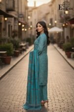SAIRA & SAMINA – 3 PIECE ORGANZA SEQUINS EMBROIDEDER COLLECTION | 2026 - Image 2
