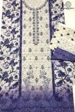 SS COLLECTION-Digital Printed Embroidered Lawn | 3-Piece Unstitched Suit | for Women - Image 4