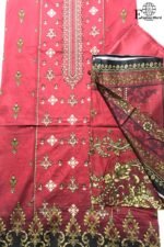 SS COLLECTION-Digital Printed Embroidered Lawn | 3-Piece Unstitched Suit | for Women - Image 4