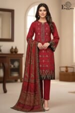 SS COLLECTION-Digital Printed Embroidered Lawn | 3-Piece Unstitched Suit | for Women