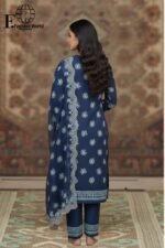 MEHAK- Heavy Embroiderd Luxury Lawn | Unstitched 3Piece Collection D#SB-571 - Image 3