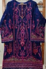 Fashion World- Wedding Embroidered Collection Unstitched 3 Piece Suit | D#25 - Image 4