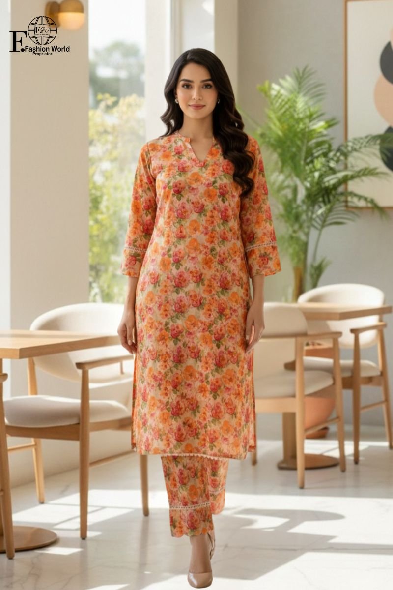 6 SAIRA & SAMINA – STITCHED 2 PIECE | ALL OVER DIGITALLY PRINTED SUIT | 2026 - Image 1