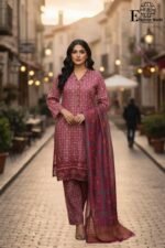 SAIRA & SAMINA – 3 PIECE ORGANZA SEQUINS EMBROIDEDER COLLECTION | 2026