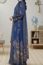 SS COLLECTION-Digital Printed Embroidered Lawn | 3-Piece Unstitched Suit | for Women - Image 3