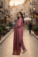 SAIRA & SAMINA – 3 PIECE ORGANZA SEQUINS EMBROIDEDER COLLECTION | 2026 - Image 2