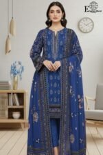 SS COLLECTION-Digital Printed Embroidered Lawn | 3-Piece Unstitched Suit | for Women
