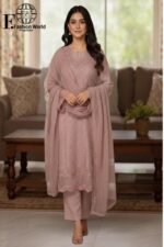 Zarpari-Full Heavy Sequins Embroidered Luxury Unstitched 3Piece Collection D#- 630