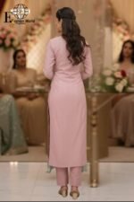 MALIKA – Heavy Embroiderd Luxury Lawn | Unstitched 3Piece Collection D#SB-479 - Image 3