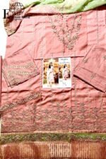 MALIKA – Heavy Embroiderd Luxury Lawn | Unstitched 3Piece Collection D#SB-479 - Image 4