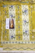 ELAF PREMIUM SIGNATURE - Elegant Digital Print | 3-Piece Lawn Suit | with Organza Embroidery | ETS-03B SUNGLOW - Image 7